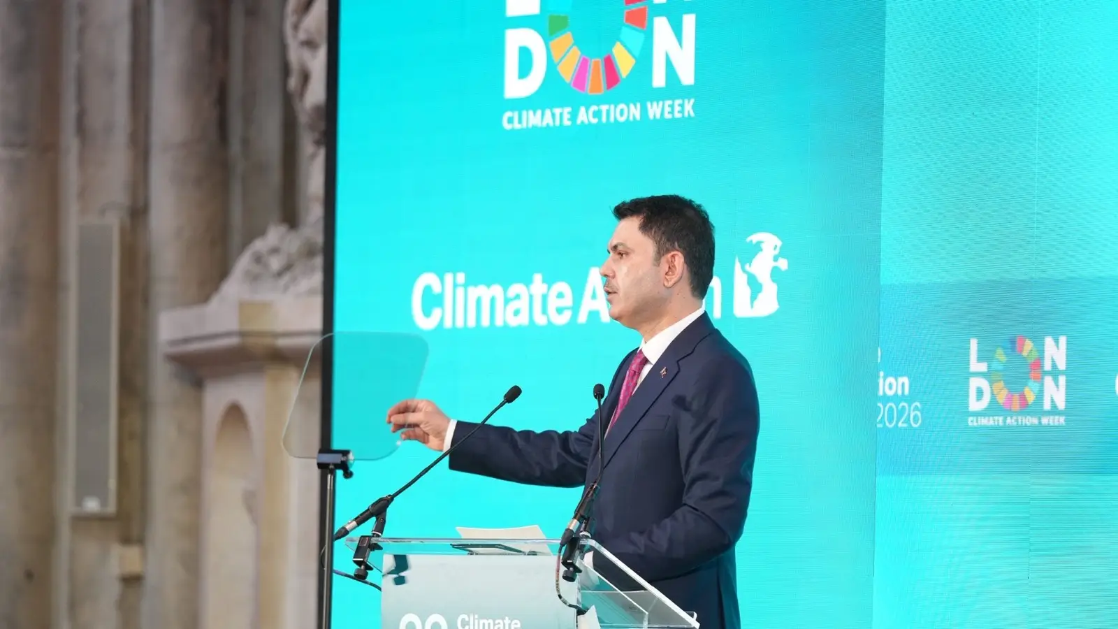 Opening the Climate Innovation Forum in London